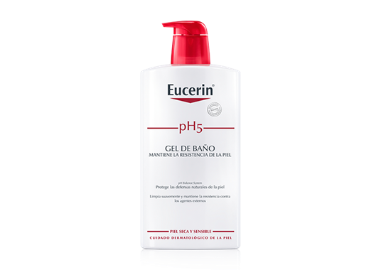 Eucerin pH5 Gel de baño limpiador corporal suave que protege las defensas naturales de la piel y previene que se reseque comprar en Gran Farmacia Andorra Online