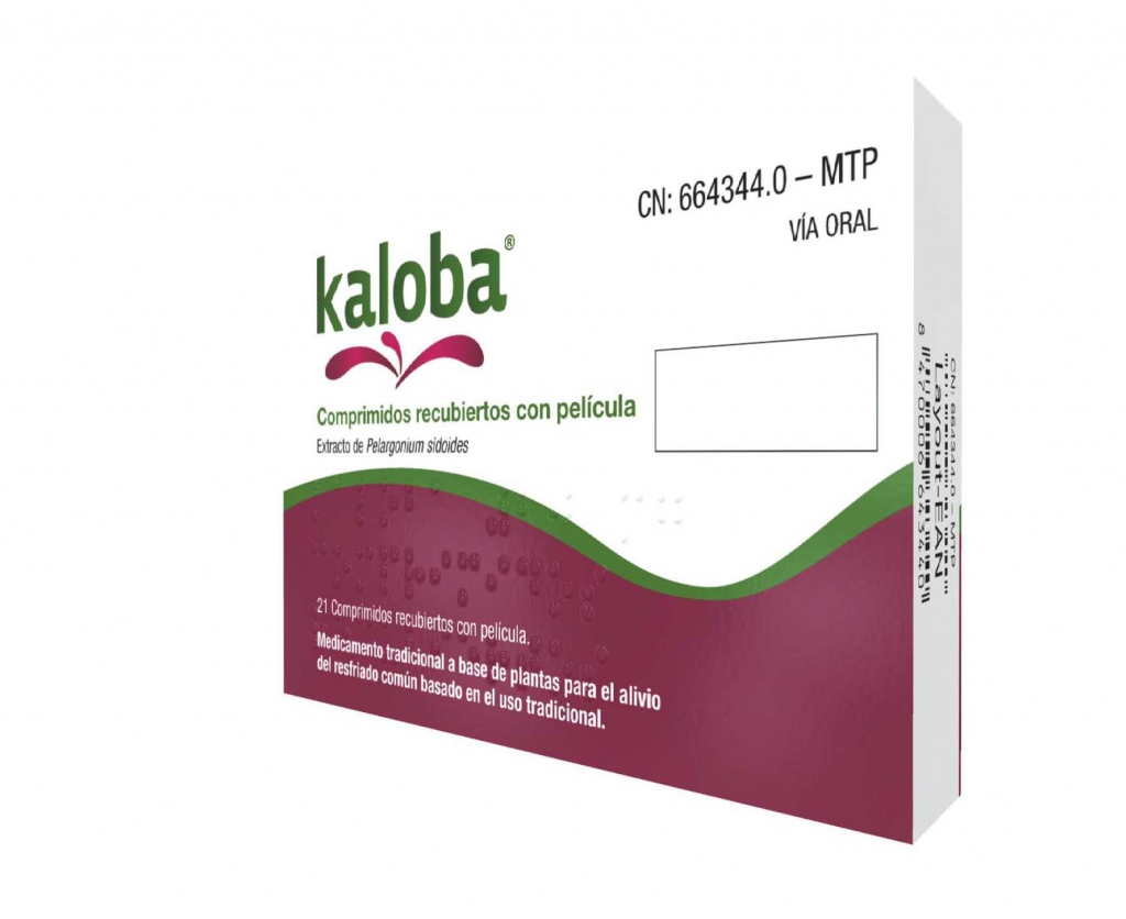 Comprar Pelargonium sidoides en Gran Farmacia Andorra alivio de los síntomas del resfriado común apto para adolescentes y niños más de 6 años basado en el uso tradicional. KALOBA Comp. recub. con película