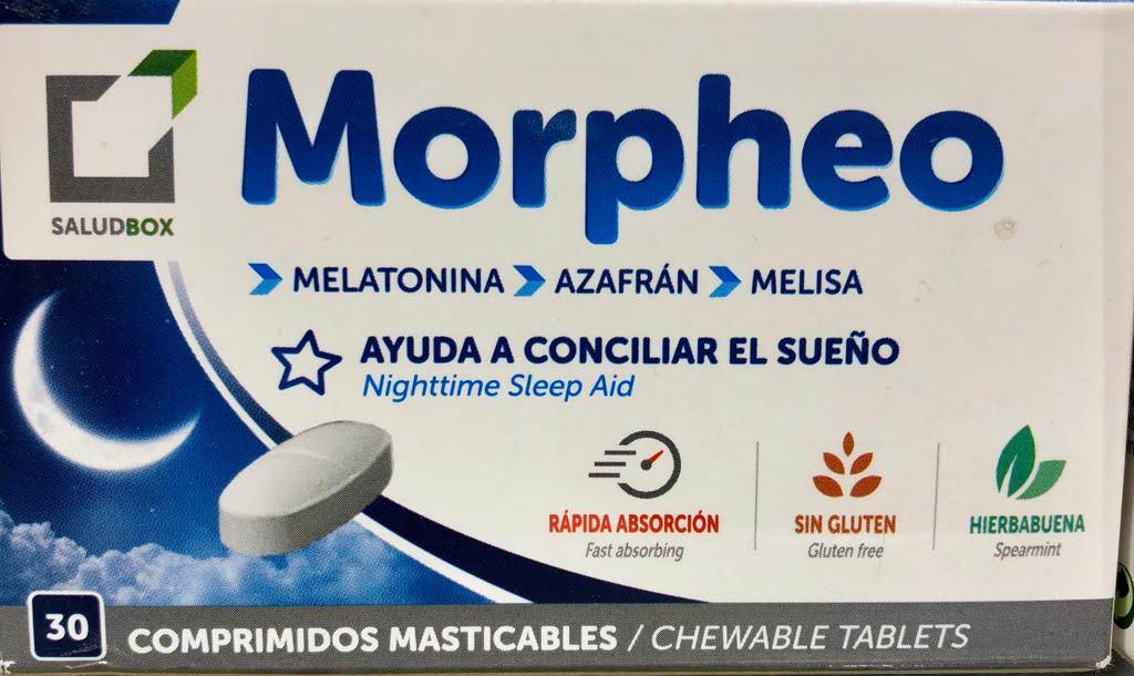 Comprar Saludbox Morpheo Andorra personas que necesitan ayuda para dormir jetlag insomnio agudo e insomnio por estrés en Gran Farmacia Online Andorra