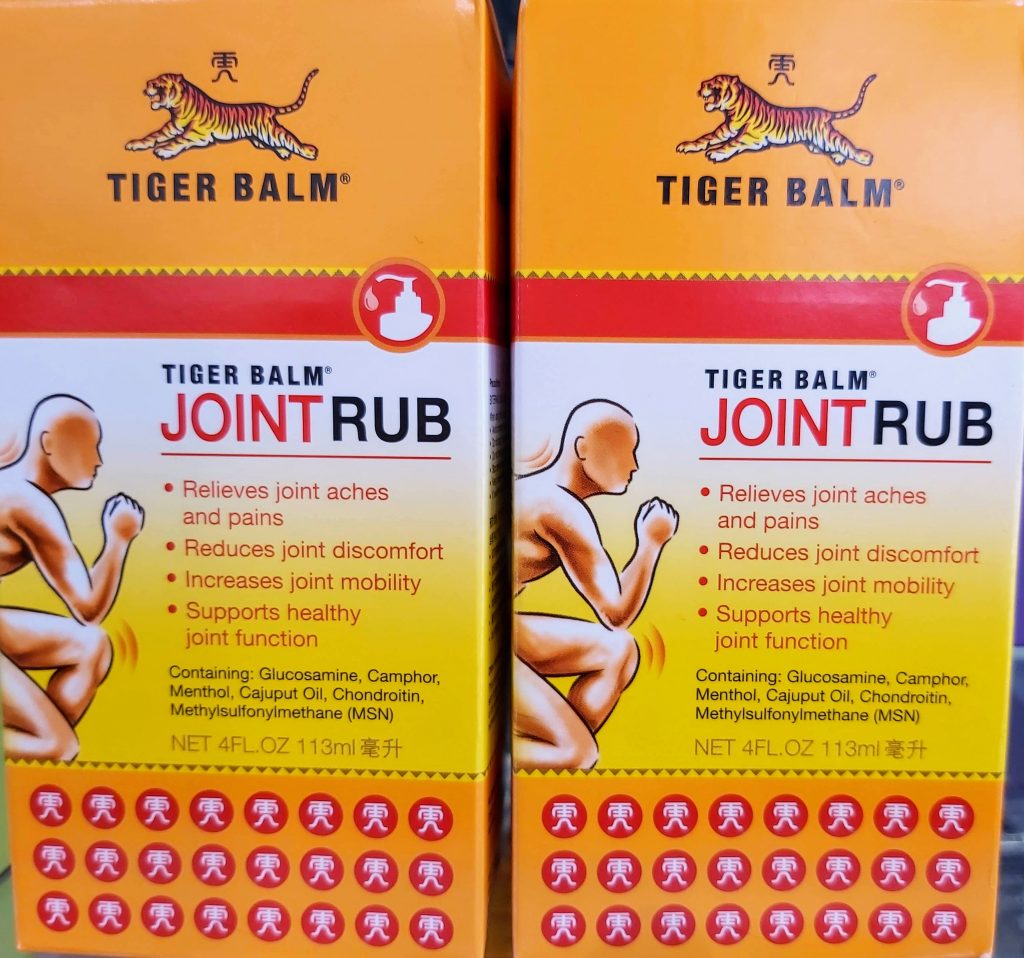 Especial para las articulaciones la eficacia de Tiger Balm en una formulación única desarrollada para el alivio del dolor de la artritis, dirigida a los dolores y rigidez en las articulaciones