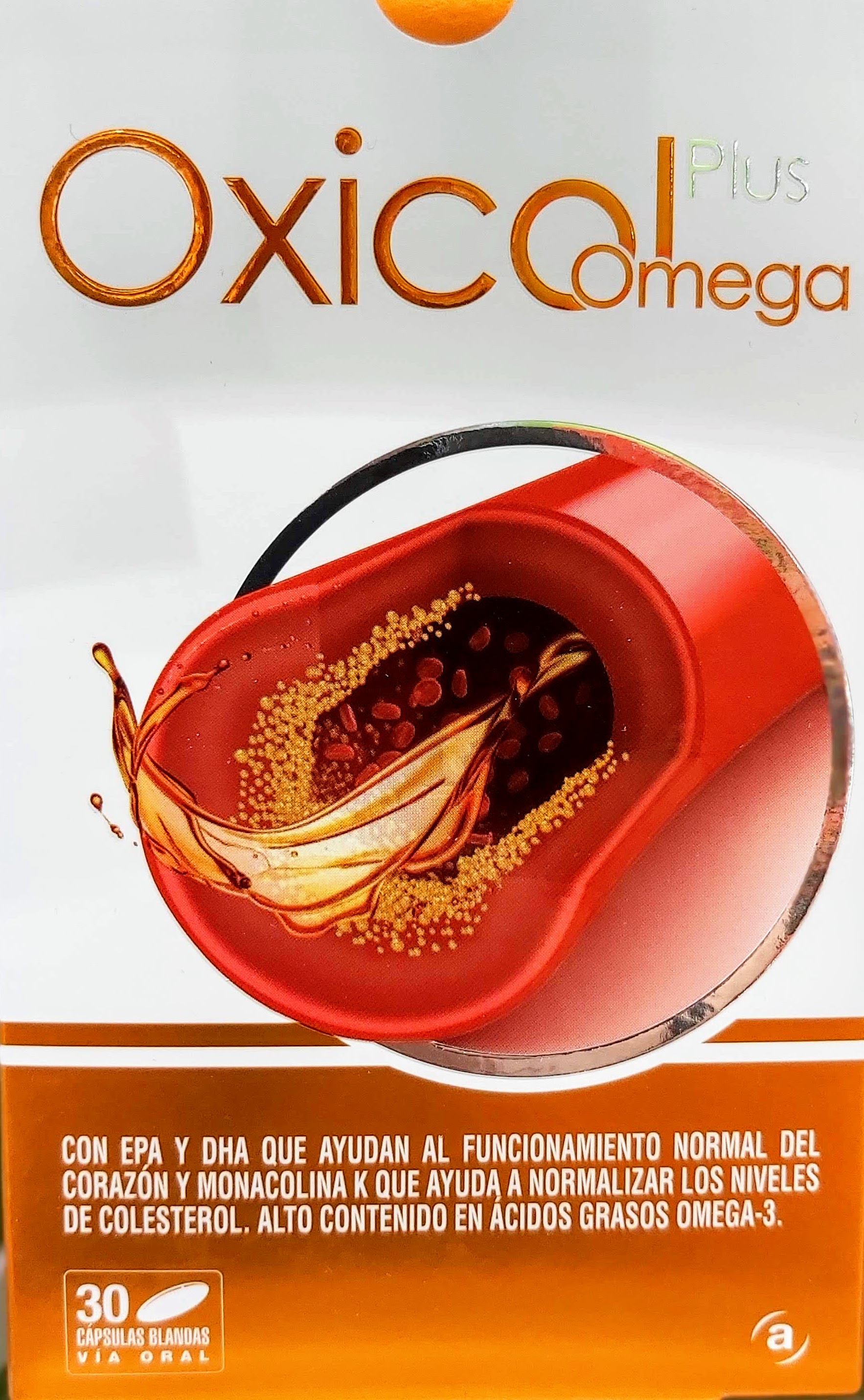 Oxicol Plus Omega reduce no solo el colesterol sino también los triglicéridos en sangre no produce reacciones adversas y es eficaz en 2 meses con sólo una cápsula al día