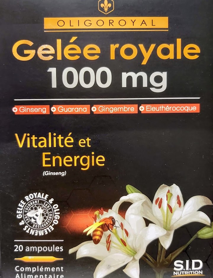 Acheter Gelée royale 1000 mg Magnésium d’OLIGOROYAL, un extraordinaire concentré naturel d'éléments vitaux dans une formule conçue pour réduire naturellement la fatigue physique et émotionnelle.