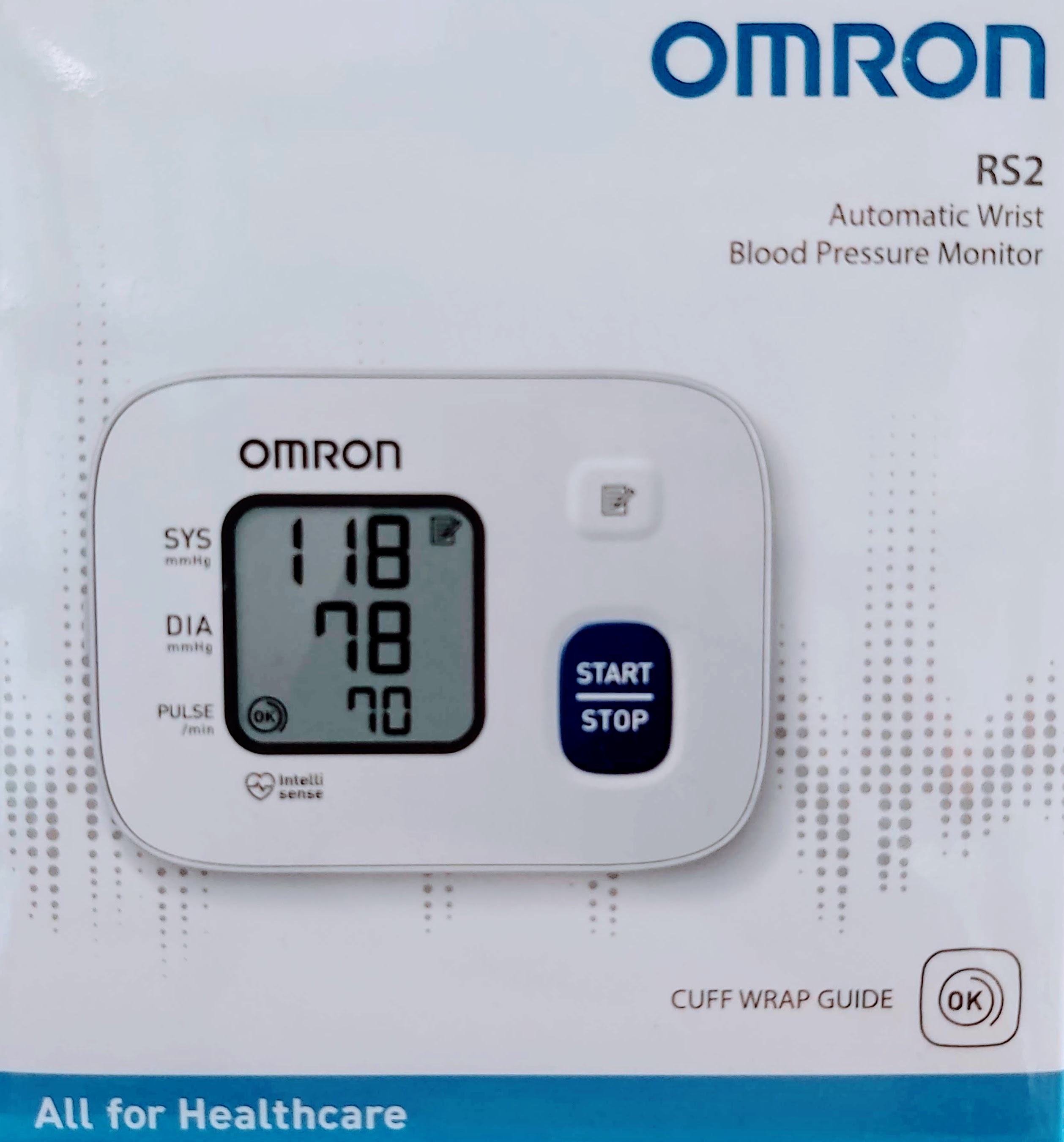 TENSIOMETRO OMRON RS2 DIGITAL MUÑECA Comprar Omron BP652 Wrist Automatic blood pressure. TENSIOMETRE WRIST RS2 Omron es un monitor de presión arterial ideal para pacientes hipertensos