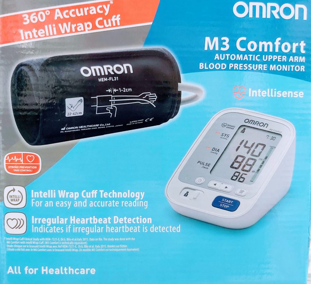 Omron Healthcare M6 Comfort Monitor de presión. Este tensiómetro Omron M3 de la marca Omron está entre los aparatos para medir la tensión en casa más exactos
