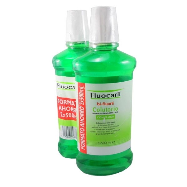 Comprar Fluocaril Bi-Fluoré Colutorio en Gran Farmacia Andorra Online con Flúor es un colutorio con flúor con acción desodorizante del aliento. Facilita la eliminación de la placa dental
