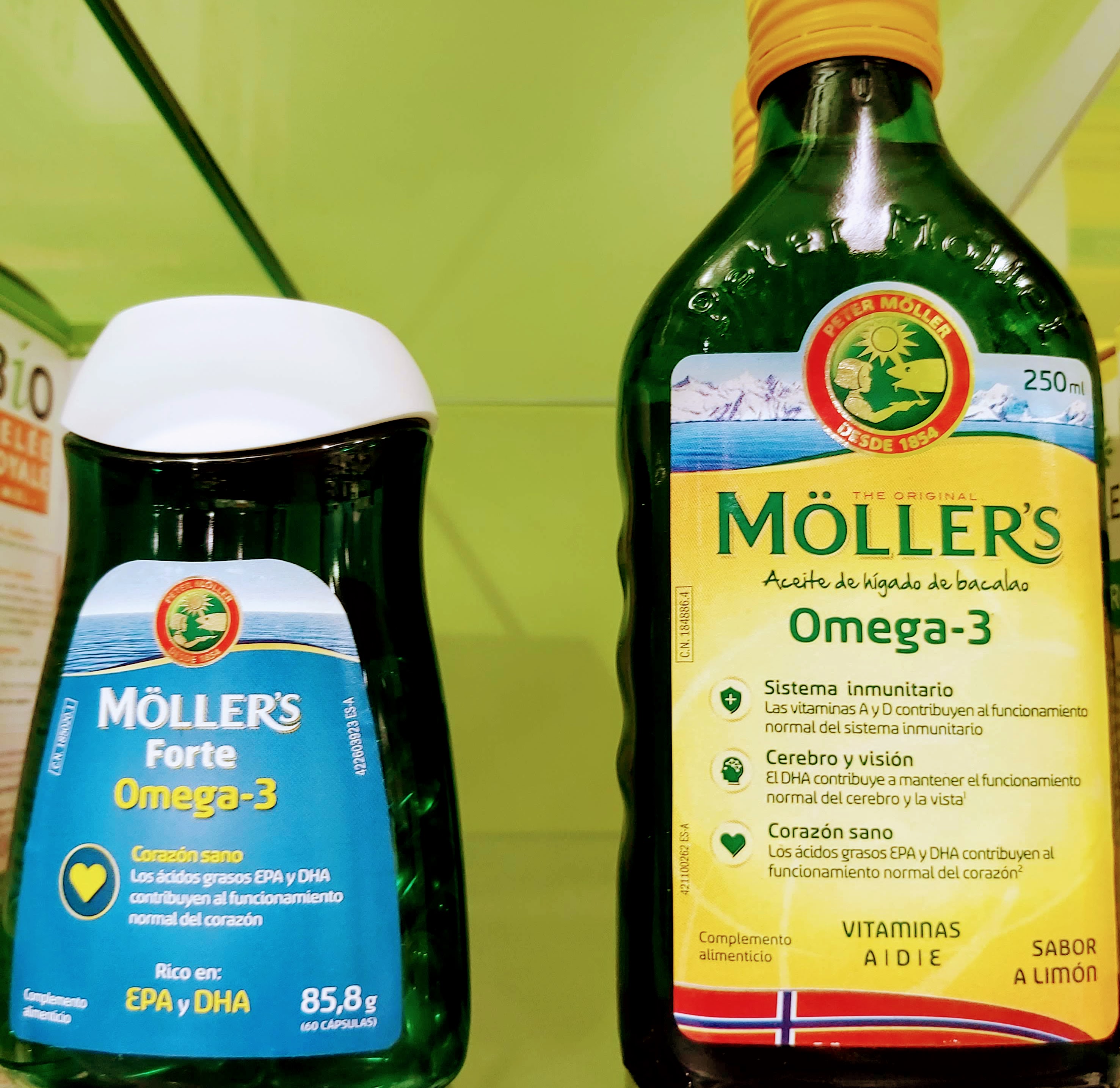 Möller's Forte omega-3 60 cápsulas