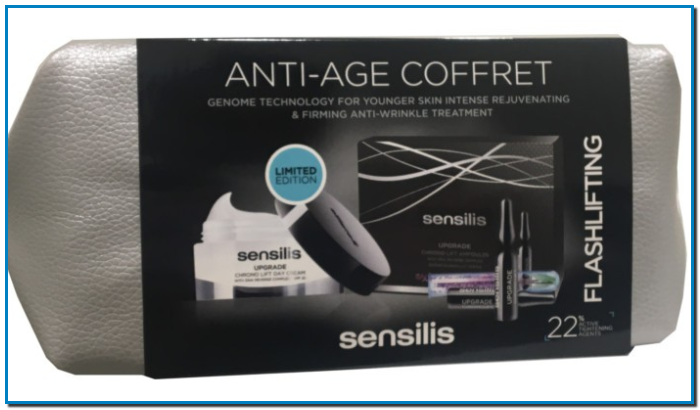 Comprar Sensilis Anti-Age Coffret en Gran Farmacia Andorra upgrade Flashlifting 2019 contiene un tratamiento anti edad y reafirmante