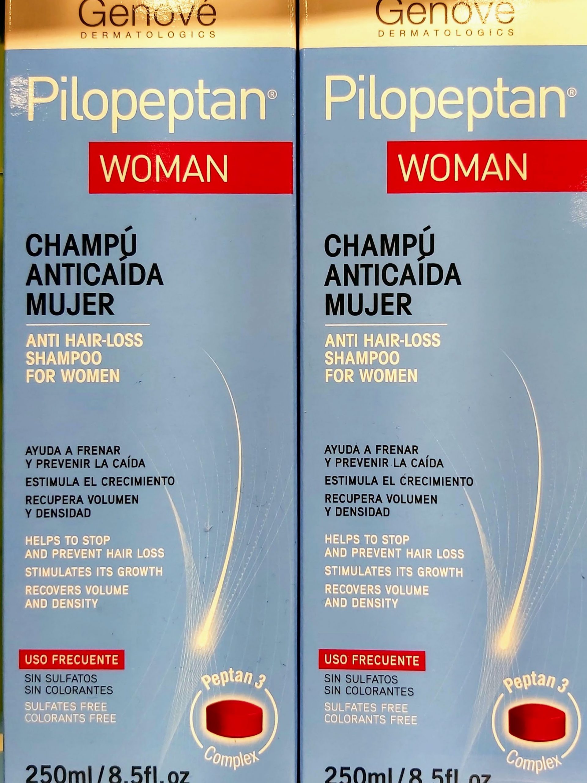 Comprar Pilopeptan Woman Champú Anti-Caída Mujer en Gran Farmacia Andorra Online Champú para evitar la caída del cabello