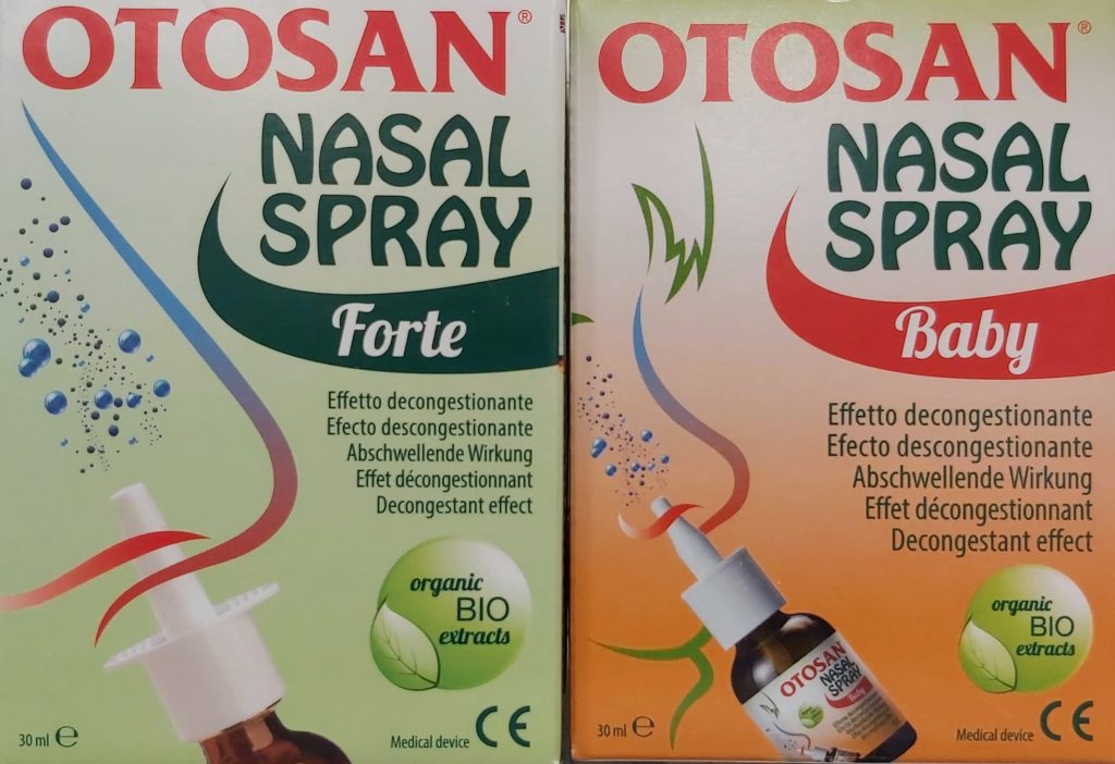 Otosan® Nasal Spray es una solución hipertónica (2,2%) de agua del mar de Bretaña, que ayuda a descongestionar la nariz en caso de resfriados, alergias, sinusitis. Despeja las fosas nasales y aporta alivio inmediato.