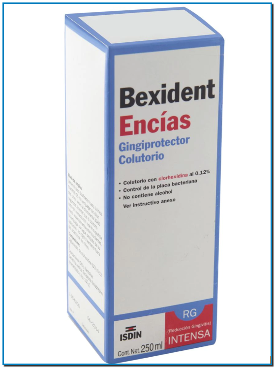 Bexident Encias dentifrico con Clorhexidina es un gel dentífrico, coadyuvante en el tratamiento de gingivitis y periodontitis.