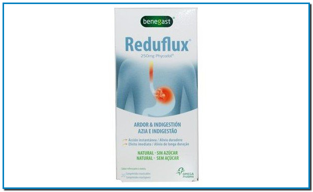 Benegast Reduflux Tratamiento Acidez e Indigestión, 20 comprimidos masticable, sabor menta fresca de Benegast alivio más rápido y más duradero de la acidez y ardor de estómago
