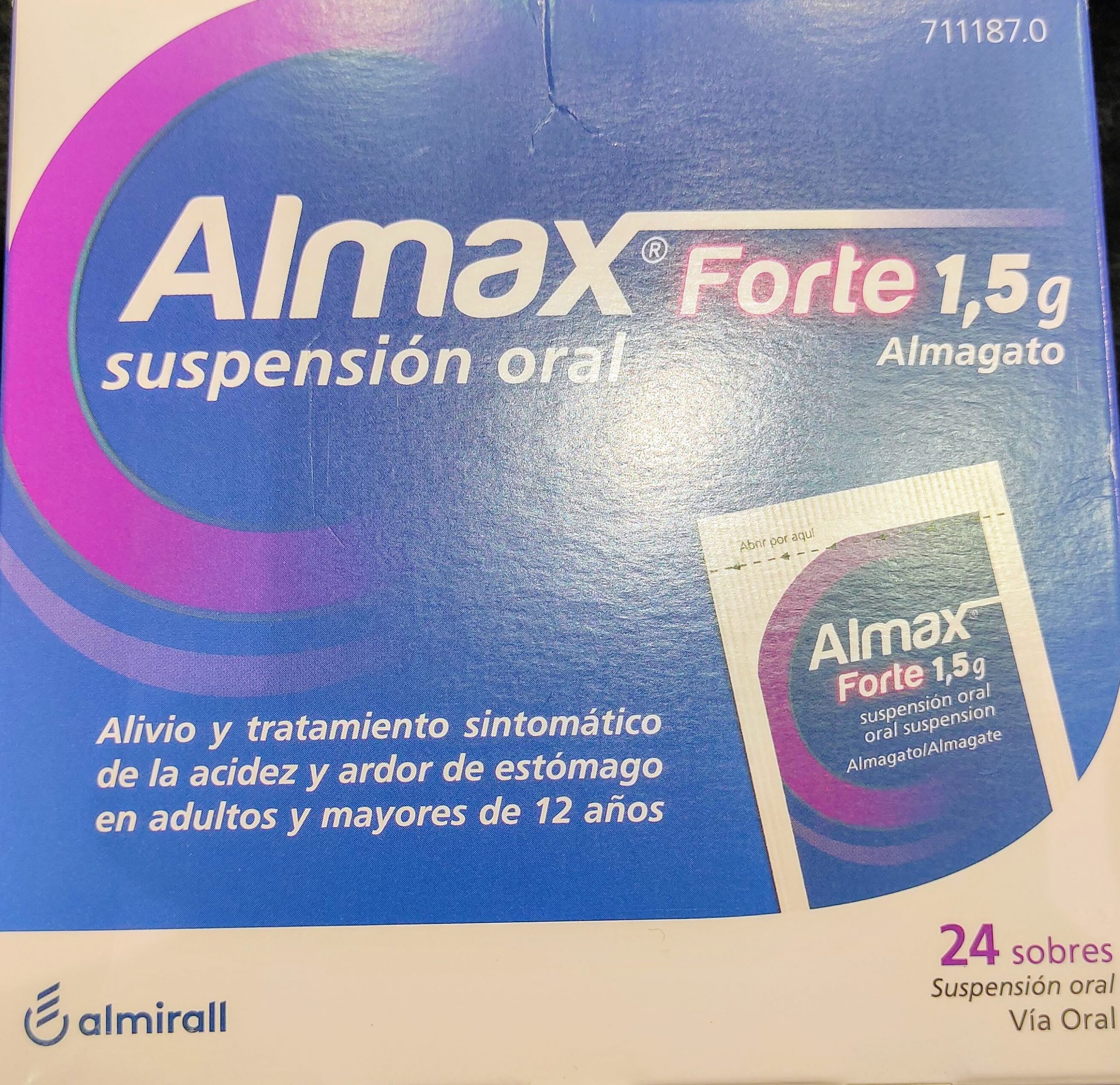 Almax Forte sin receta alivia la acidez y el ardor de estómago de forma rápida y eficaz