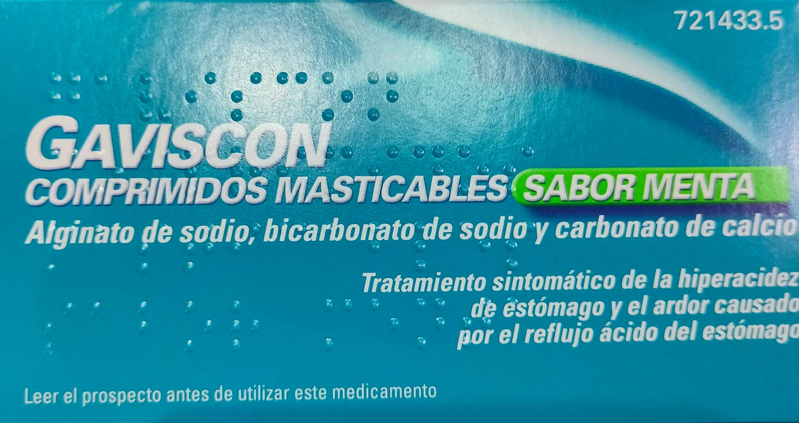 Gaviscon Forte alivia los síntomas asociados a la acidez de estómago y el ardor causado por el reflujo gástrico Gaviscon Forte está indicado para el tratamiento sintomático de la hiperacidez