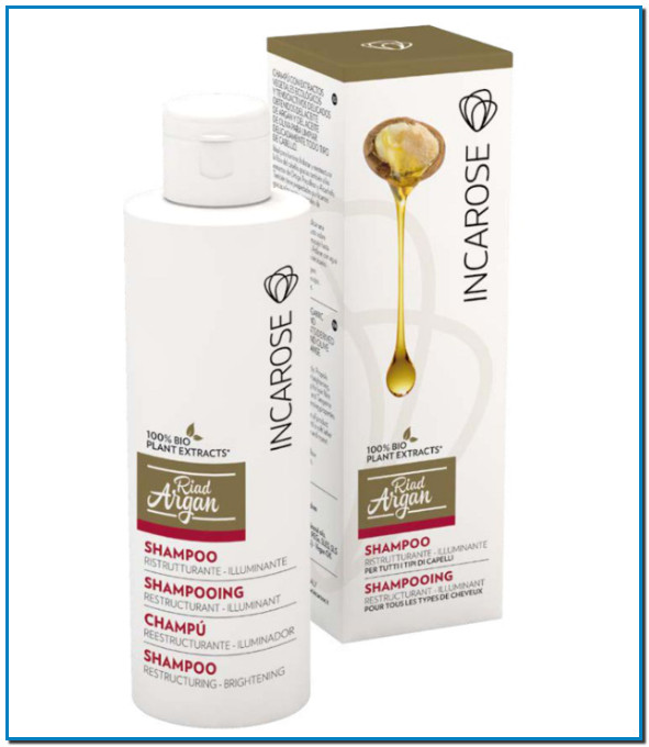 Comprar Incarose Riad Argan Spray Iluminador 150 ml con fórmula 100 % orgánica con extractos naturales aporta suavidad y volumen a todo el cabello
