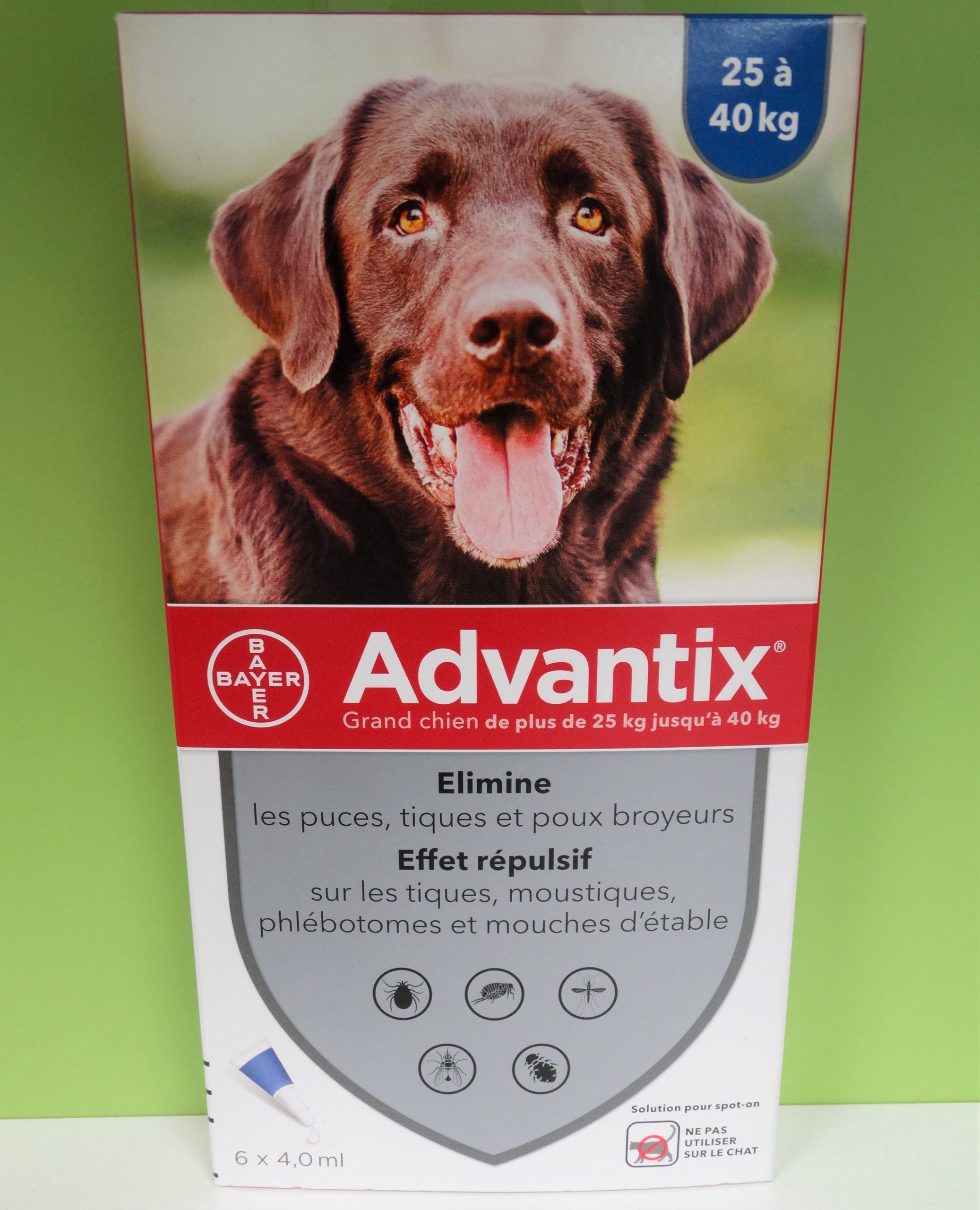Comprar Advantix Solución tópica. Antiparasitario de uso externo Controla pulgas, garrapatas y mosquitos en Gran Farmacia Andorra Online