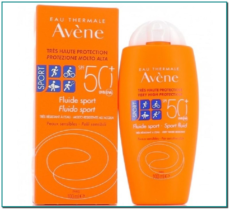 FLUIDO SPORT SPF 50+ Muy alta protección para pieles sensibles, formulado específicamente para actividades deportivas, incluso para el ejercicio más intenso. Cara y cuerpo