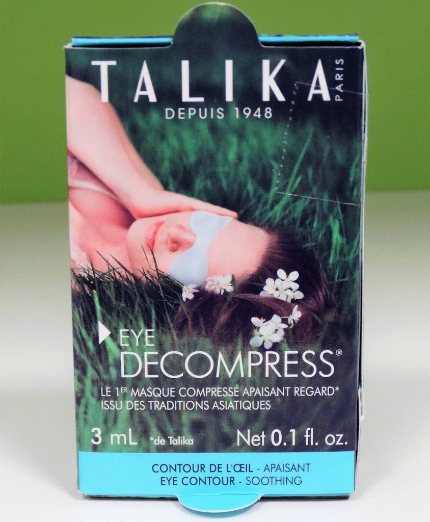 Talika Eye Decompress Mascarilla Calmante Comprimida Contorno de Ojos, 6x3ml