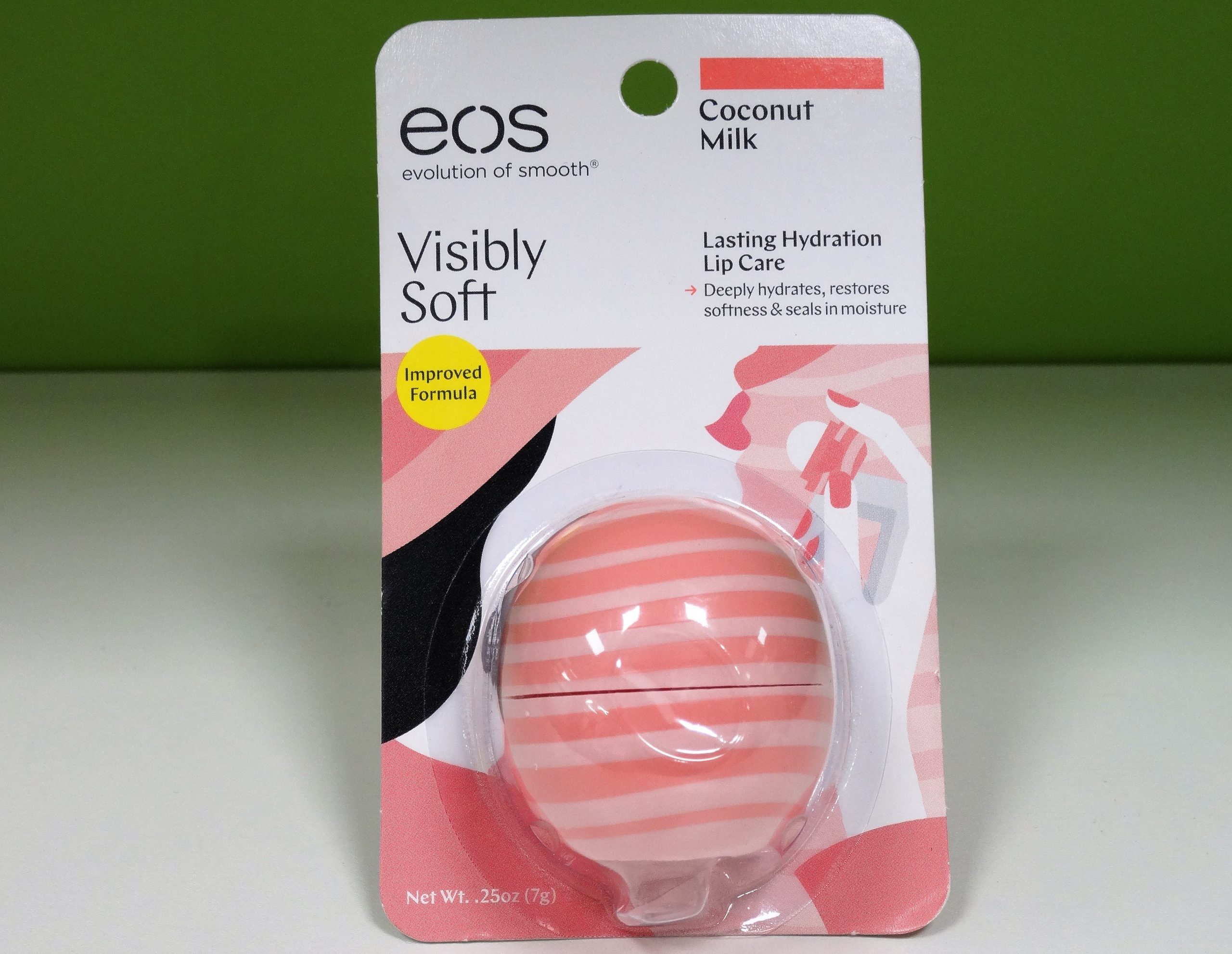 eos Visibly Soft Lip Balm - Honey Apple