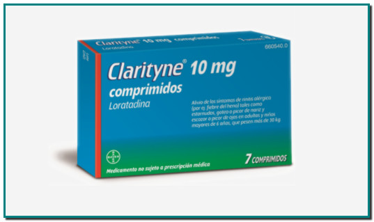 Clarityne® es un antihistamínico indicado para el alivio sintomático y temporal de procesos alérgicos por polen de las plantas, animales domésticos, polvo u otros agentes alergénicos.