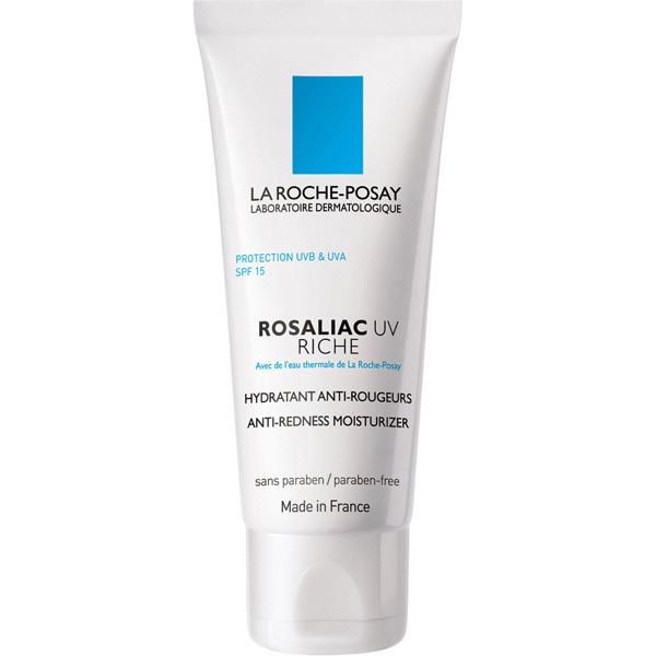 LA ROCHE POSAY Rosaliac UV Rica crema hidratante anti rojeces con SPF 15 para pieles reactivas tubo 40 ml