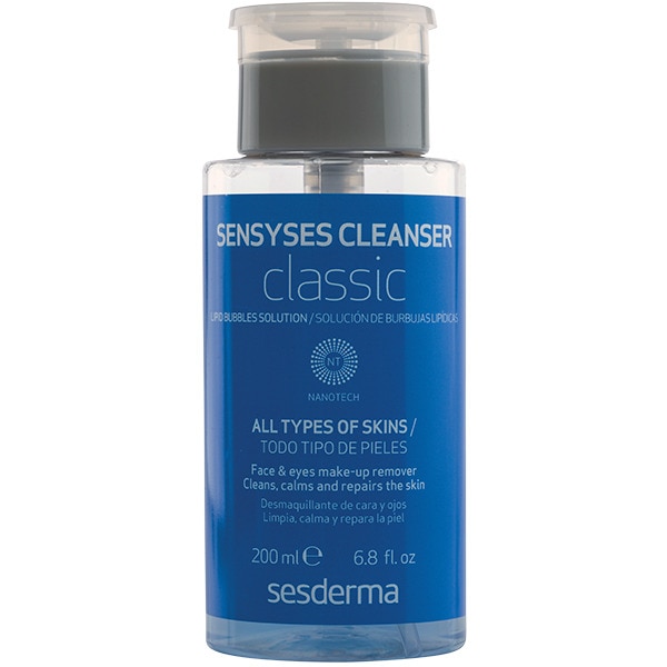 SESDERMA SENSYSES CLEANSER Classic desmaquillante de cara y ojos dosificador 200 ml para todo tipo de pieles