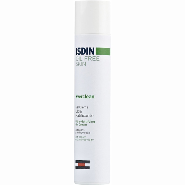 ISDIN Everclean Oil Free gel crema ultra matificante antibrillos y antihumedad tubo 50 ml