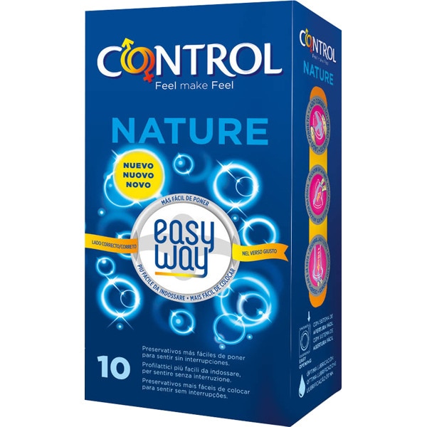 CONTROL Preservativos Adapta Nature Easy Way caja 10 unidades