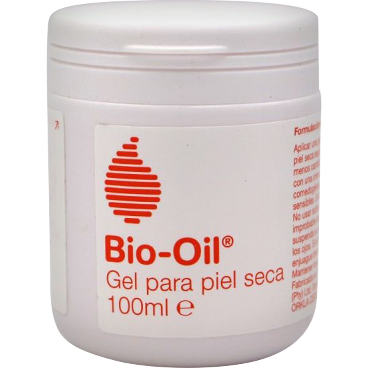 BIO-OIL Gel para pieles secas tarro 100 ml Aplicar una pequeña cantidad sobre la piel seca, según sea necesario, una o dos veces al día. Aplicar una cantidad menor de la que se hubiera aplicado con una crema. Indicado para pieles sensibles. 