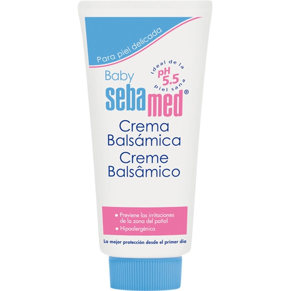 SEBAMED BABY Crema balsámica hipoalergénica que ayuda a prevenir las irritaciones de la zona del pañal tubo 300 ml