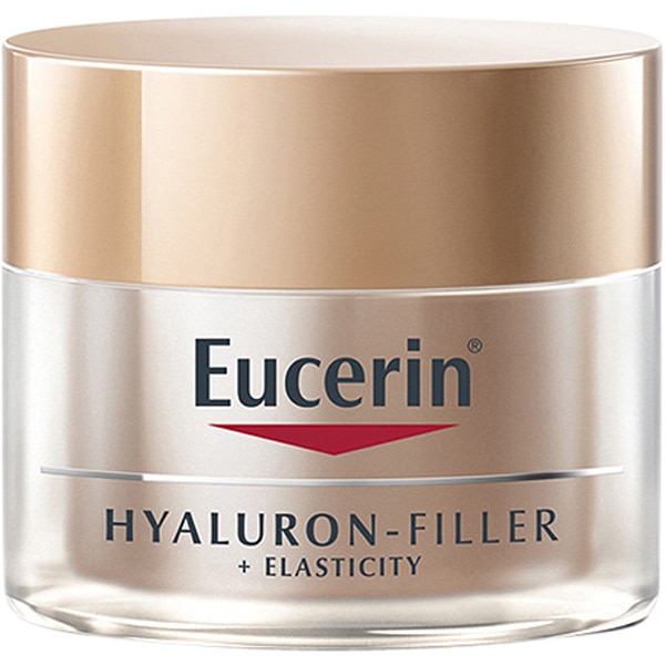 EUCERIN Elasticity+Filler crema de noche antiedad para la piel madura con ácido Hialurónico tarro 50 ml