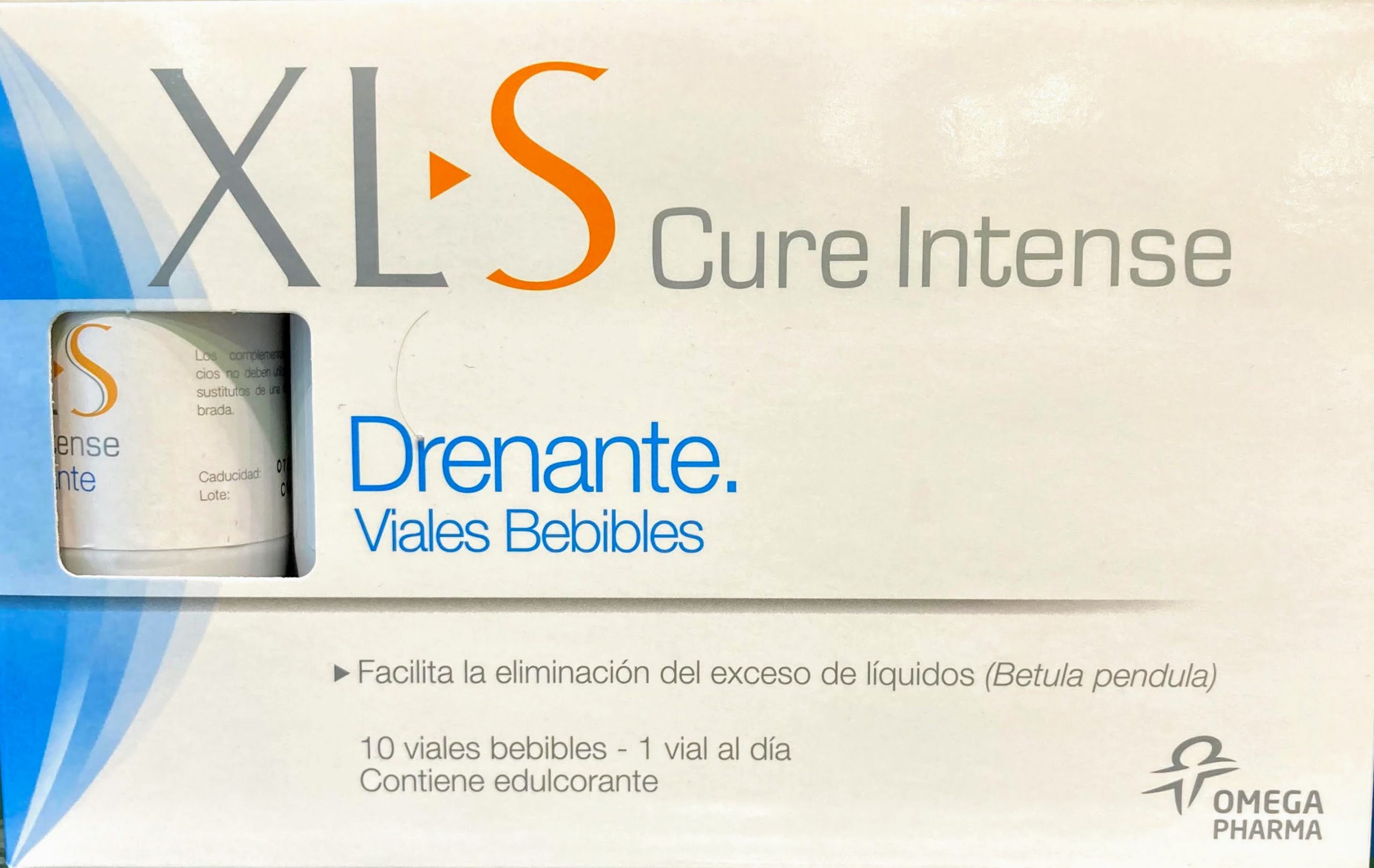 DRENANTE XL-S CURE INTENSE 10 VIALES BEBIBLES OMEGA PHARMA