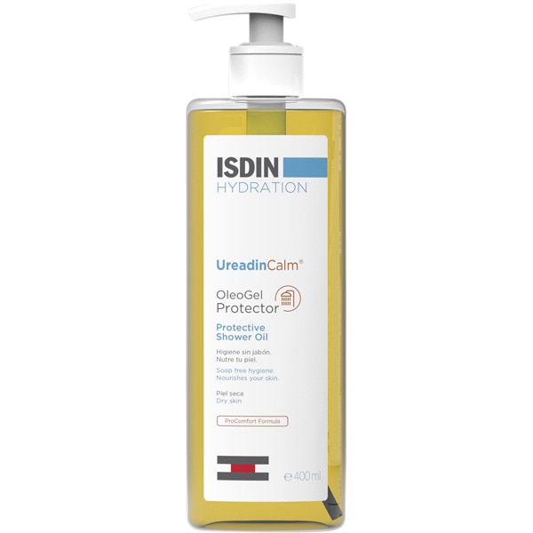 ISDIN UREADIN HYDRATION Calm oleogel protector sin jabón para piel seca frasco 400 ml