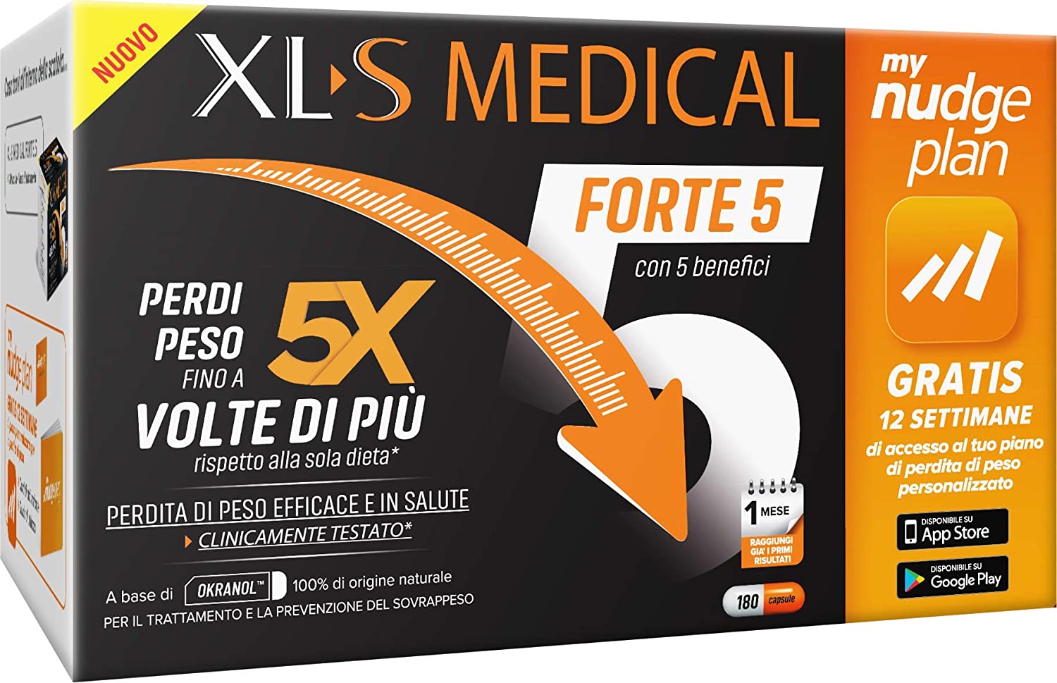 XL-S MEDICAL Forte 5  - Te ayuda a perder hasta 5 veces más peso que solo hacienda dieta