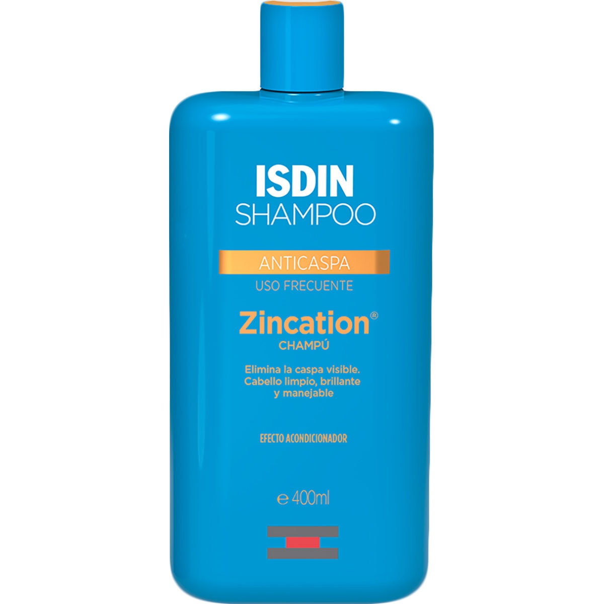 ISDIN Zincation champú frecuencia para lograr un cabello suave, brillante y sin caspa frasco 300 ml uso diario