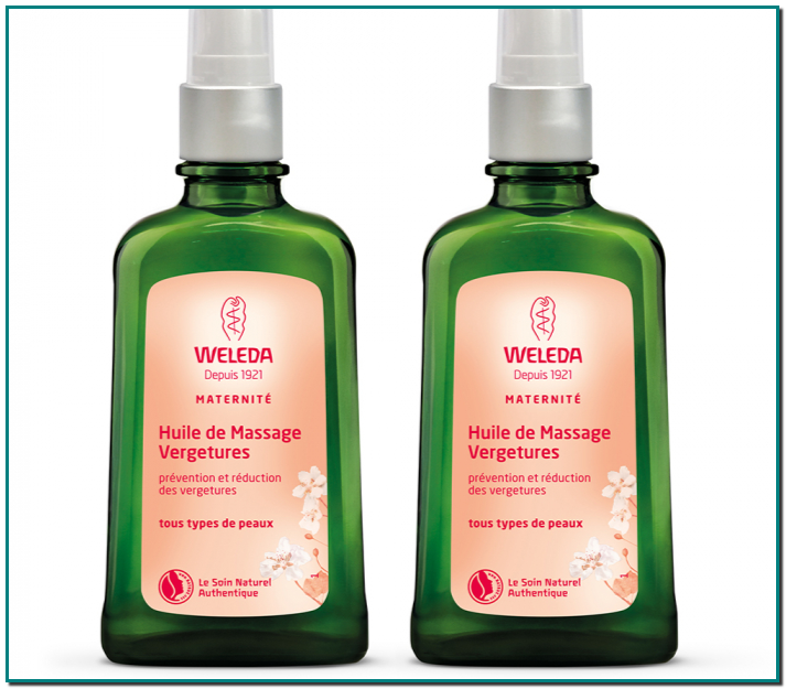 WELEDA Maternidad Aceite de masaje estrías Prevención y reducción de las estrías Todo tipo de piel 