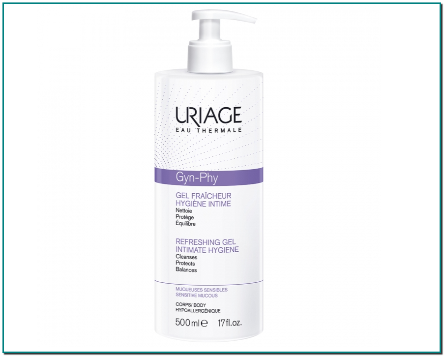 GEL REFRESCANTE HIGIENE INTIMA MUCOSAS SENSIBLES 400ML GYN-PHY URIAGE