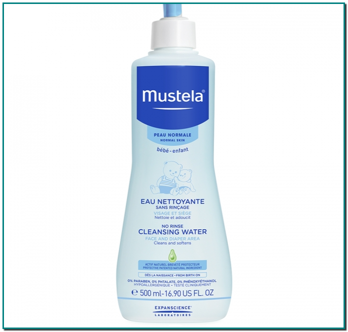 AGUA LIMPIADORA SIN ACLARADO PIELES NORMALES 500ML MUSTELA