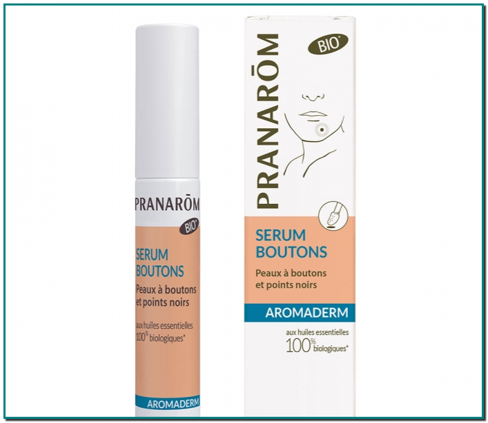 PRANAROM Aromaderm Sérum Granos Cosmética Bio Pieles con granos y puntos negros
