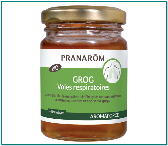 GROG BIO 100G AROMAFORCE VOIES RESPIRATOIRES PRANAROM
