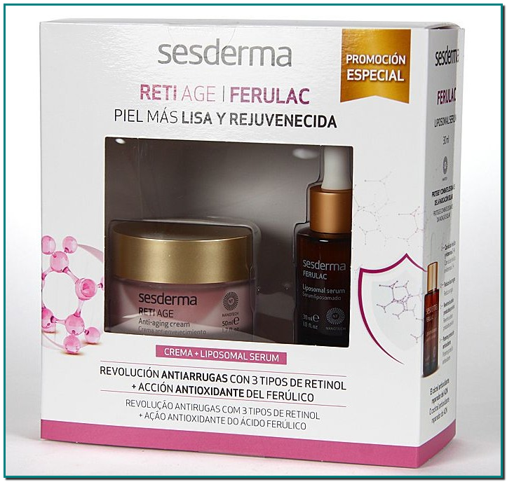 El pack Sesderma Reti Age es un producto ideal para el tratamiento de las arrugas, manchas y prevención del foto-envejecimiento