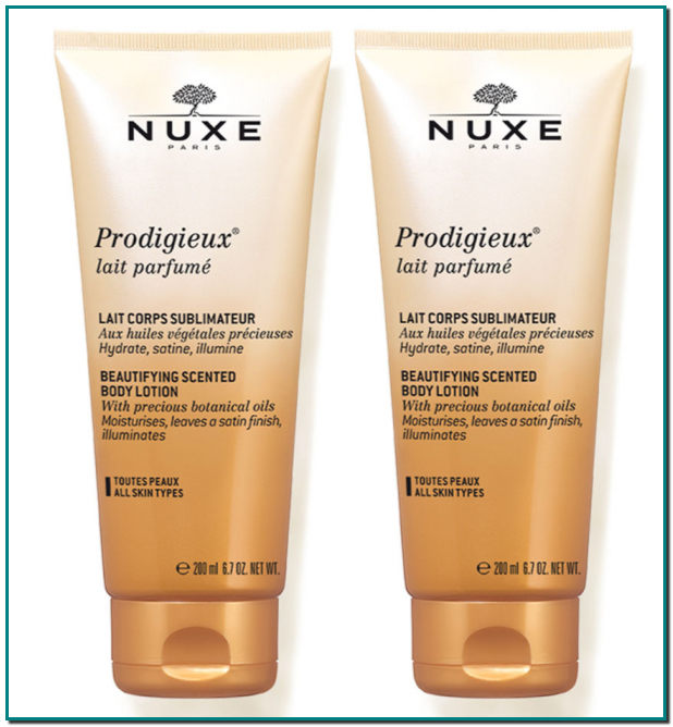 COMPRAR NUXE EN ANDORRA LECHE CORPORAL SUBLIMADORA CON PERFUME PRODIGIEUX 2X200ML NUXE