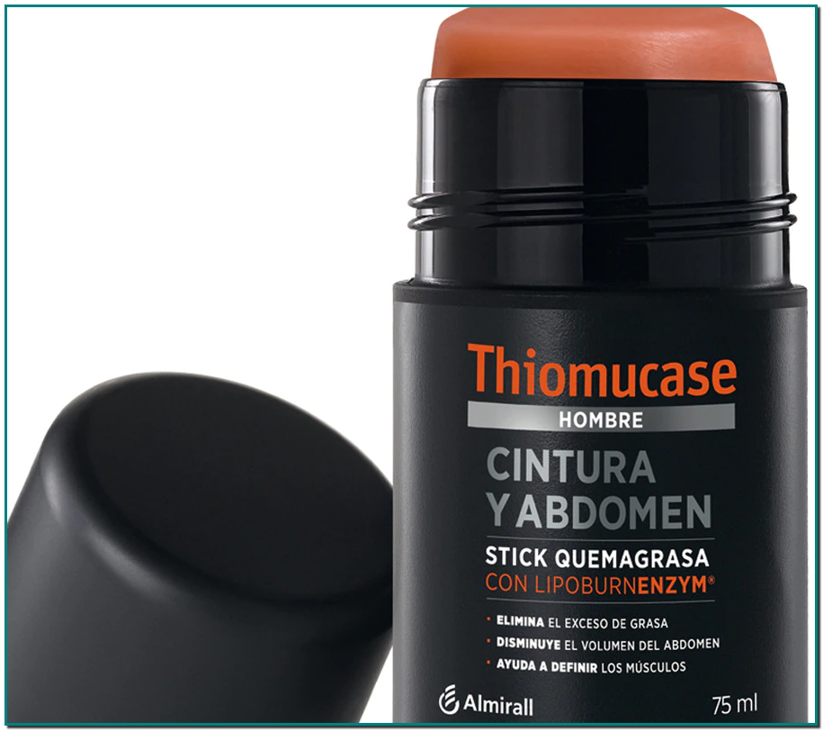 THIOMUCASE Stick Quemagrasa con Lipoburnenzym® Thiomucase Hombre
