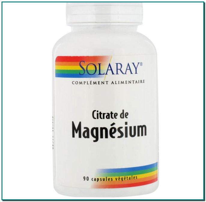 MAGNESIUM 90 CAPSULAS 133.33 MG SOLARAY