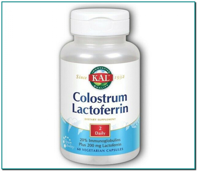 COLOSTRUM LACTOFFERINE 60 CAPSULES SOLARAY