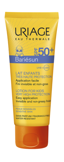 BARIÉSUN URIAGE LECHE DE NIÑOS SPF50+ PROTECCIÓN MUY ALTA IDEAL PARA Rostro y Cuerpo