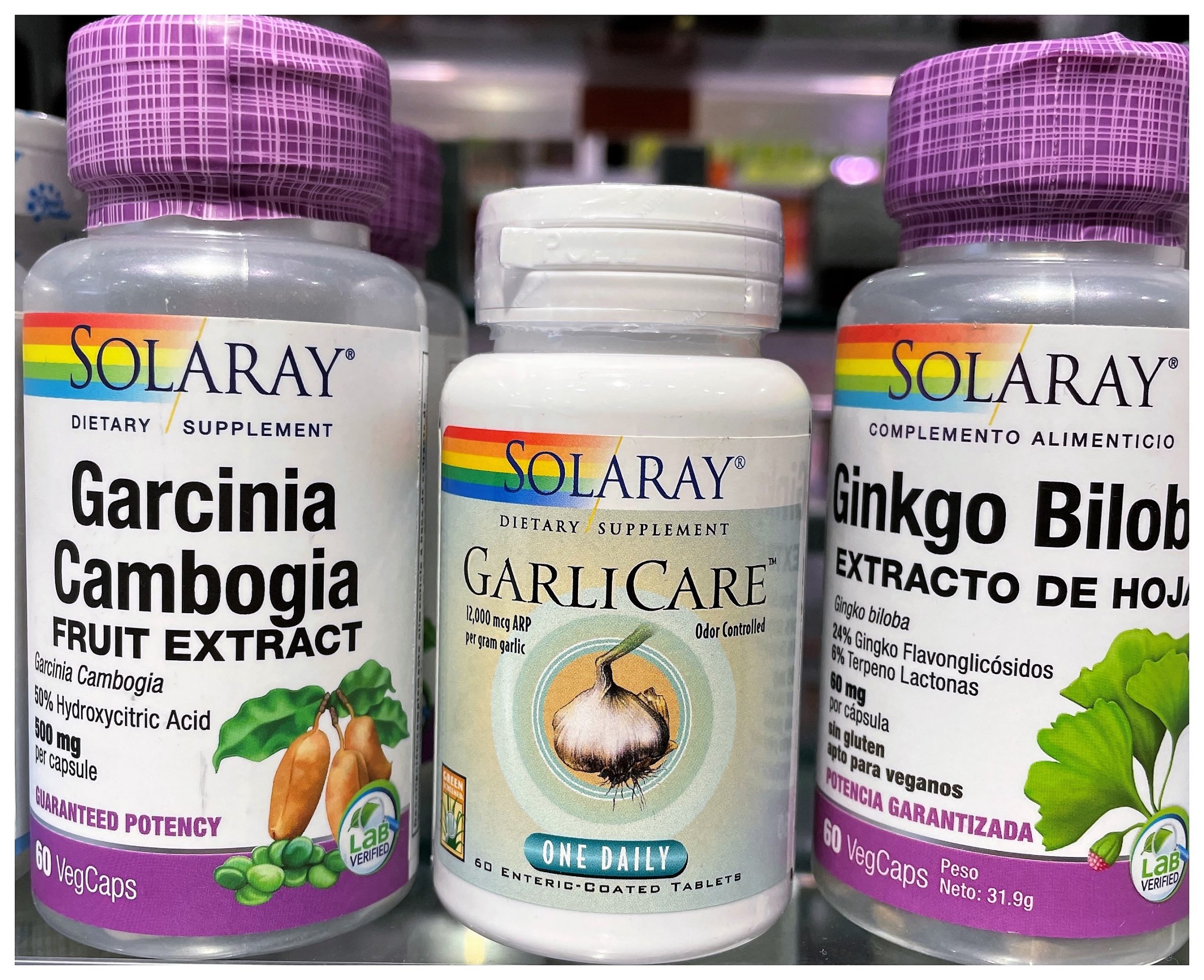 Comprar SOLARAY GARCINIA CAMBOGIA 500MG en Gran Farmacia Andorra Online Complemento alimenticio a base de extracto de Garcinia cambogia estandarizado al 50% de ácido hidroxicitrico.