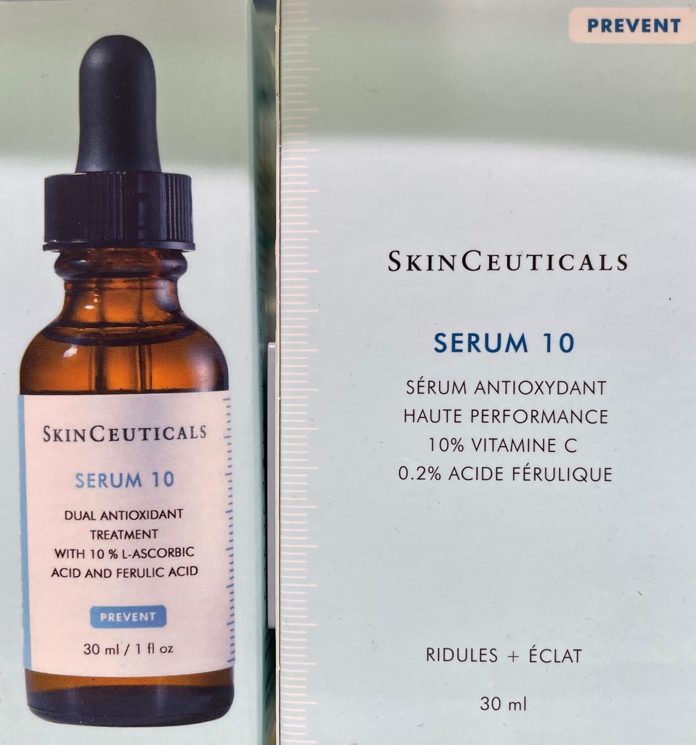 SERUM 10 Sérum con Vitamina C pura para piel sensible Un sérum antioxidante introductorio que brinda protección ambiental a todo tipo de piel, incluso a la piel sensible, al tiempo que minimiza la aparición de las líneas de expresión y las arrugas