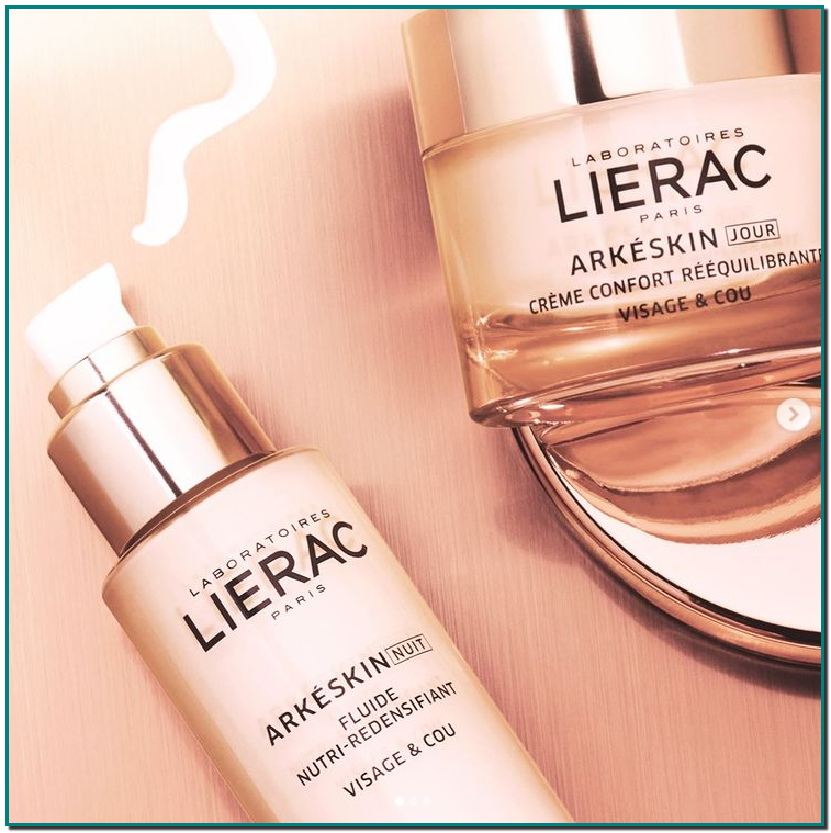 Lierac Arkéskin Fluido nutri-redensificante noche & crema nutritiva reequilibrante día