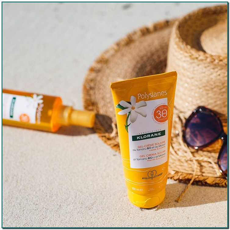 Descubre nuestros protectores solares KLORANE Poliysianes al Monoï & Tamanu BIO. Fórmulas hidratantes y nutritivas, con alta protección solar, que además dejan la piel satinada gracias a sus pigmentos iluminadores