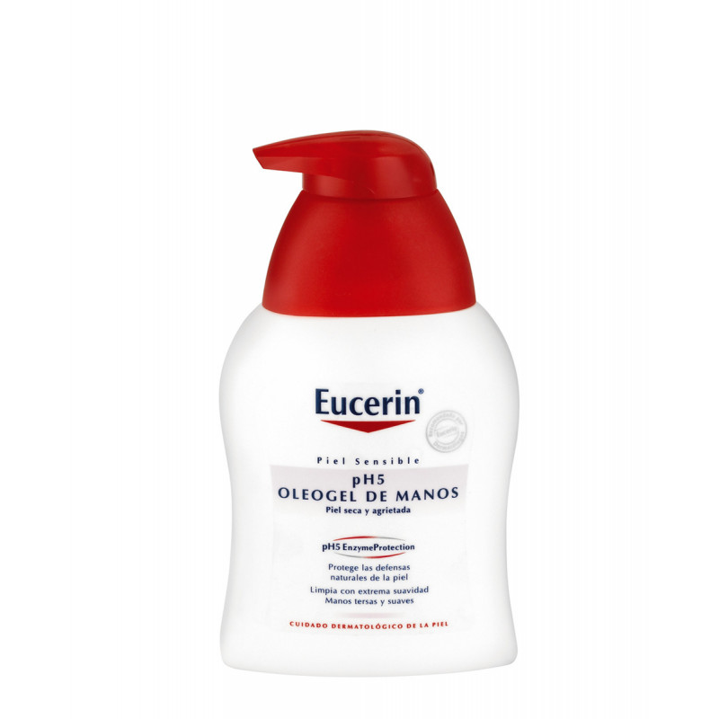 Eucerin® pH5 Oleogel gel de Manos de Eucerin® y la hidratación con la Crema de manos Eucerin® pH5